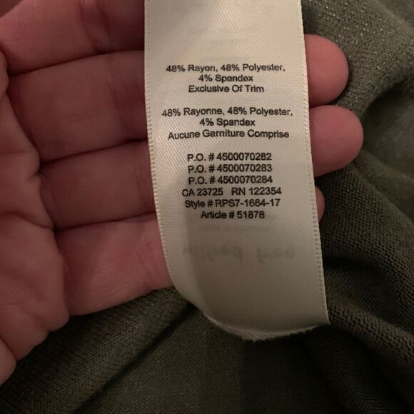 XS Army Green Wilfred Free Divina T-Shirt - Picture 7 of 7